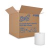 Scott Essential Hardwound Paper Towels, 1 Ply, Continuous Roll Sheets, 1000 ft, White, 12 PK 1000